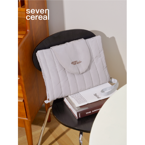 七穀|松餅筆記型電腦包適用蘋果macbook時尚手提包緩震保護套14寸