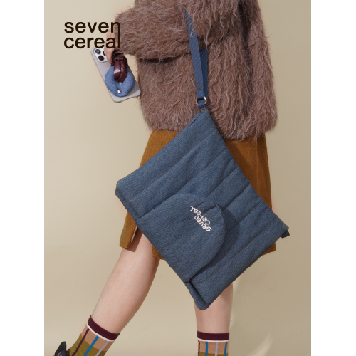 七穀|松餅筆記型電腦包適用蘋果macbook時尚手提包緩震保護套14寸