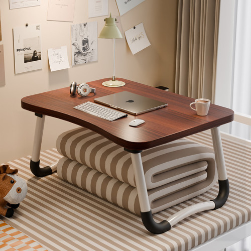 簡易可折曡床上小桌子學習書桌筆記型電腦桌懶人臥室飄窗桌坑幾大