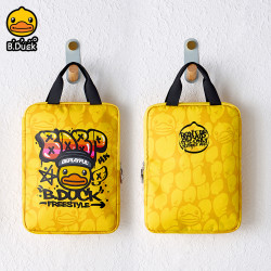 B.Duck小黃鴨筆記型電腦包可愛卡通手提內膽包輕薄收納包14寸女生