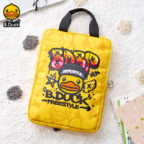 B.Duck小黃鴨筆記型電腦包可愛卡通手提內膽包輕薄收納包14寸女生 B.Duck小黃鴨筆記型電腦包可愛卡通手提內膽包輕薄收納包14寸女生