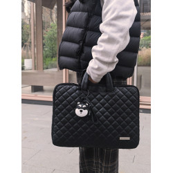 2026新款防水大容量筆記型電腦包上班通勤公文包適用華爲蘋果matebook air13.3寸14寸15寸16寸手提包筆電包