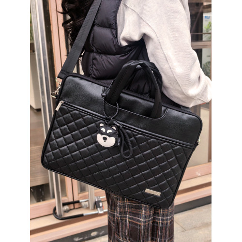 2026新款防水大容量筆記型電腦包上班通勤公文包適用華爲蘋果matebook air13.3寸14寸15寸16寸手提包筆電包