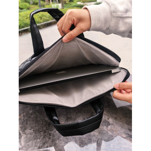 2026新款防水大容量筆記型電腦包上班通勤公文包適用華爲蘋果matebook air13.3寸14寸15寸16寸手提包筆電包