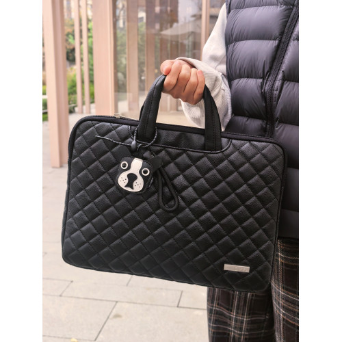 2026新款防水大容量筆記型電腦包上班通勤公文包適用華爲蘋果matebook air13.3寸14寸15寸16寸手提包筆電包