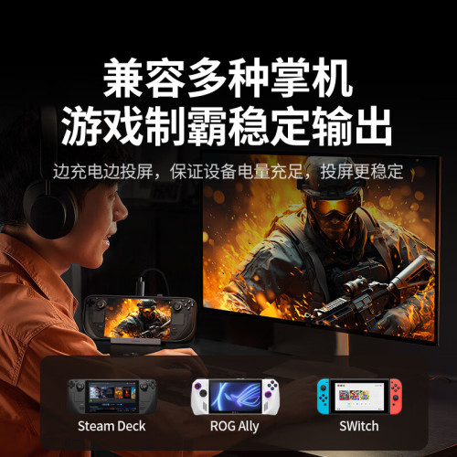 綠聯Type-C轉DP1.4線帶PD100W充電雷電4/5轉換器USB-C轉接8K60Hz 綠聯Type-C轉DP1.4線帶PD100W充電雷電4/5轉換器USB-C轉接8K60Hz