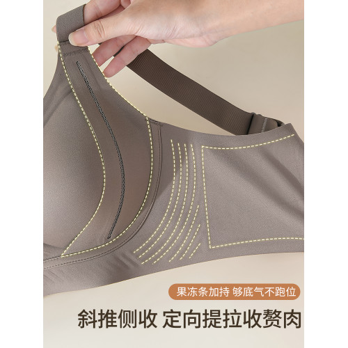 新款防下垂內衣女聚攏小胸顯大無痕文胸提拉收副乳上托調整型胸罩