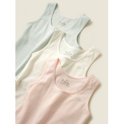 A類少女背心 一階段發育期內衣 學生內搭家居背心 桑蠶絲內裡