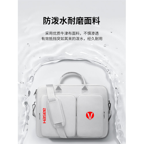 適用於神舟HASEE 戰神S8電腦包 戰神T10 Pro 16英寸 優雅X5 X6  Z7 Z8 T8Plus 筆記型電腦包全氣囊防護單肩包
