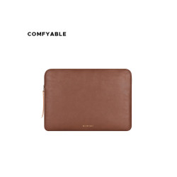 Comfyable內膽包適用於MacbookAir13M5 Pro14英寸Neo保護套簡約復古棕色