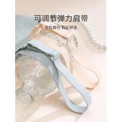 芬騰內衣女上托防下垂舒適聚攏文胸女款蕾絲無鋼圈收副乳透氣胸罩