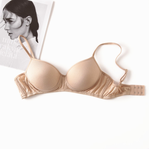 100%桑蠶絲真絲文胸胸罩內衣真絲針織無鋼圈運動舒適透氣無痕文胸