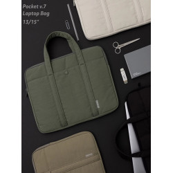 14寸手提電腦包包女2025新款大容量16寸筆電大學生上課電腦包防震托特包