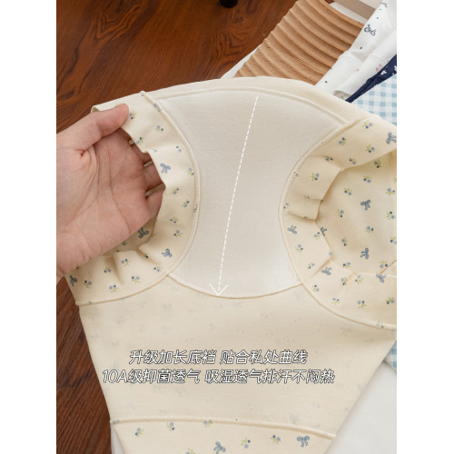 貓人內褲女款純棉2026新款少女學生平角短褲抗菌全棉襠女士不夾臀