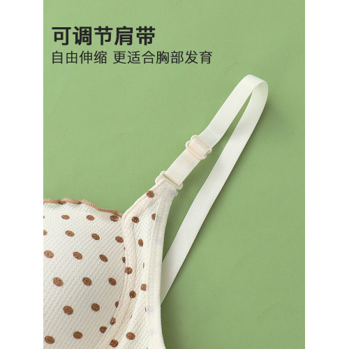 高中生少女發育期初中生青少年內衣女大學生無鋼圈小胸聚攏文胸罩