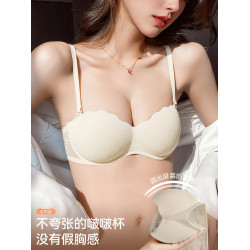 【達播推薦】多情貓4款無痕內衣女小胸聚攏平胸專用防下垂文胸罩