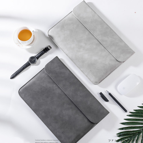 蘋果MacBook Air/Pro13.3 M1芯M2M3M4 13.6英寸A3240筆記型電腦內膽包A2338A2337保護套2681防水PU皮料