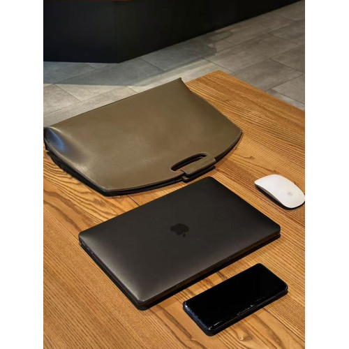 jackspark小衆設計師包包2025年秋冬新款真皮牛皮手提電腦筆電通勤公文包高級感14寸時尚男女 jackspark小衆設計師包包2025年秋冬新款真皮牛皮手提電腦筆電通勤公文包高級感14寸時尚男女