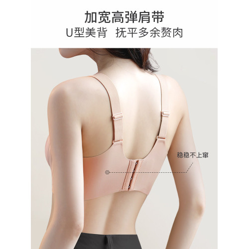 古今@調整型內衣女小胸聚攏收副乳防下垂無痕無鋼圈運動舒適文胸