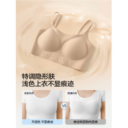 【劉亦菲推薦】貓人特調粉底液無痕文胸女涼感承托聚攏美背內衣