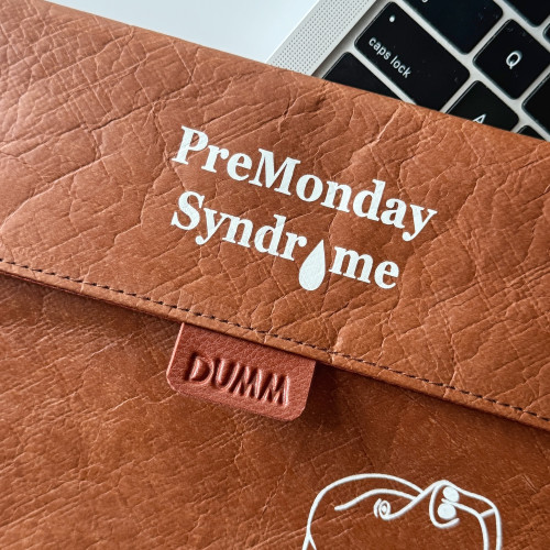 【PMS電腦包】周一別來！原創杜邦紙電腦包通勤防磨手拿包磁吸