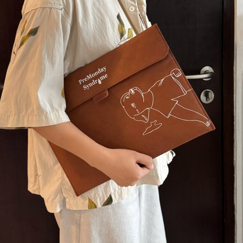 【PMS電腦包】周一別來！原創杜邦紙電腦包通勤防磨手拿包磁吸