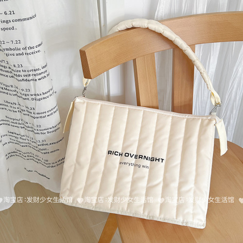 電腦包14寸高顔值筆電內膽包加厚防震防摔平板手提包通勤單肩包