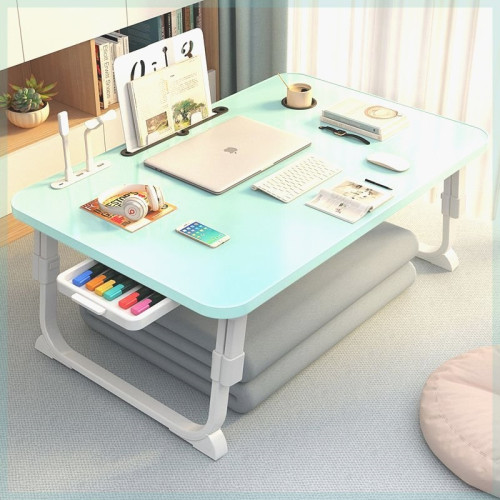 床上折曡小桌子床上書桌筆電桌子床上用臥室坐地學生宿捨學習桌 床上折曡小桌子床上書桌筆電桌子床上用臥室坐地學生宿捨學習桌