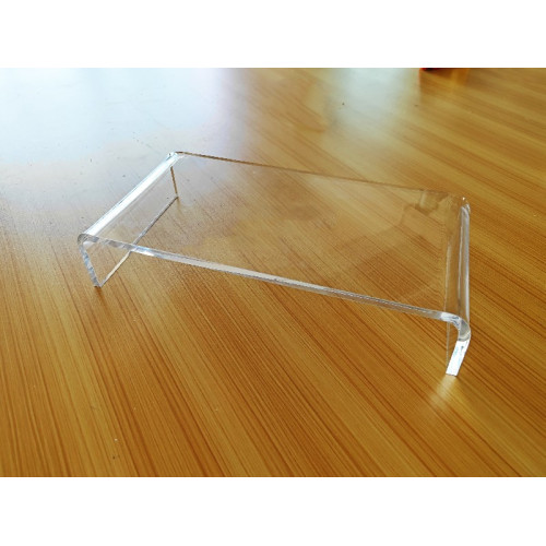 透明U型亞克力筆記型電腦鍵盤防貓爬保護罩加厚增高桌面展示支架