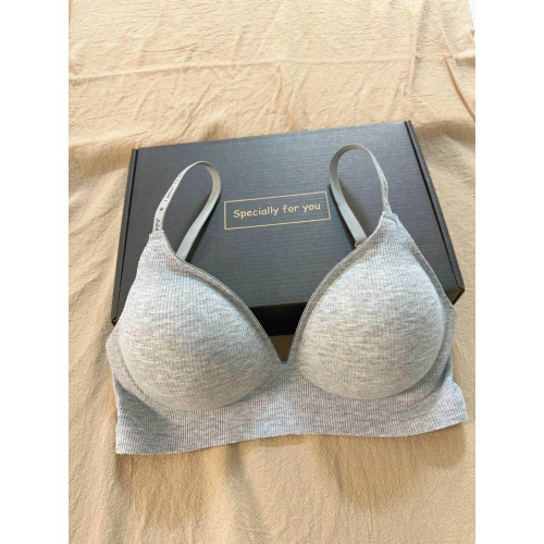 漫畫胸~外擴型上托內衣女小胸聚攏平胸顯大無痕超厚文胸罩防下垂