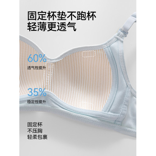 都市麗人定型少女文胸高中學生青春發育期二三階段初中無鋼圈內衣