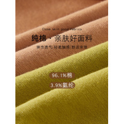 無鋼圈發育期少女文胸一體固定杯純棉內衣運動防震初中生學生背心