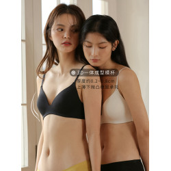 親膚日記小圓滿莫代爾無鋼圈無痕文胸女2026新款小胸聚攏透氣內衣