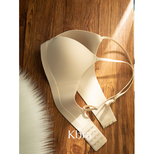 Kbra法式無痕三角杯內衣女聚攏小胸收副乳防下垂文胸薄款女士胸罩