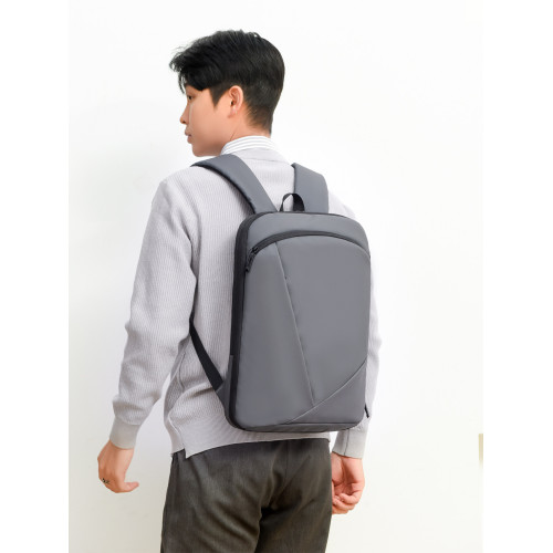 商務休閒電腦包超輕薄款女新款筆電包適用蘋果air14華爲華碩聯想15.6惠普16.1英寸電腦包男通勤雙肩包擴容