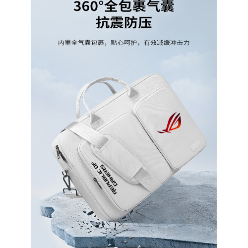 適用於聯想拯救者Y9000p電腦包防震防水16英寸r9000x/r7000p手提包Y7000P筆電R9000P專用單肩包全氣囊防摔