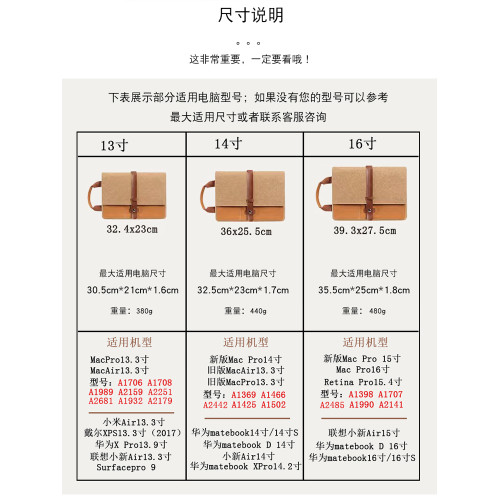 高顔值水洗牛皮紙電腦包手提通勤筆電收納包適用蘋果13.3聯想華爲14寸防震內膽包女士公文包男士16寸皮質款