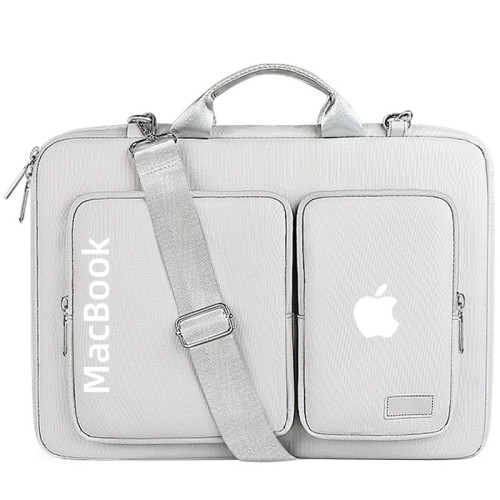 適用於蘋果筆記型電腦包MacBook Air Pro13.3 14 15.3 15.4 16英寸M1 M2 A2485內膽加絨防震男女手提單肩後後背包