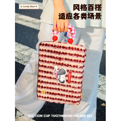 韓系多巴胺色系可手提電腦包輕巧無壓力大容量大開口便捷筆電包 韓系多巴胺色系可手提電腦包輕巧無壓力大容量大開口便捷筆電包