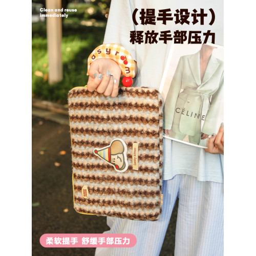 韓系多巴胺色系可手提電腦包輕巧無壓力大容量大開口便捷筆電包 韓系多巴胺色系可手提電腦包輕巧無壓力大容量大開口便捷筆電包