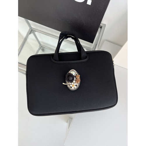 原創小衆設計復古巴洛克vintage高級感電腦收納包14寸手提11寸平板包15.6寸蘋果Mac華爲小米內膽包