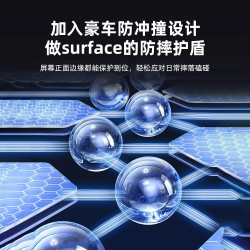 適用微軟Surface高清鋼化膜Pro12英寸/11/10/9/8/X/7/6/5GO螢幕膜