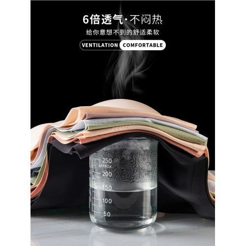 固定杯無痕內衣女大胸顯小胸薄款無鋼圈背心式大碼睡眠夏季文胸罩