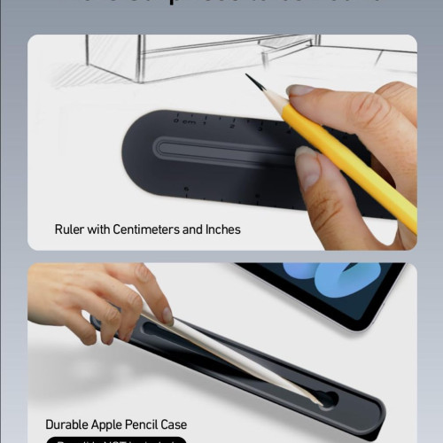 三合一矽膠筆記型電腦支架橢圓形底座可攜式筆記型電腦散熱支架