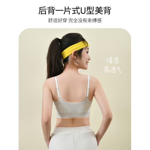 都市麗人少女內衣二三階段兒童發育期初高中生透氣運動背心文胸