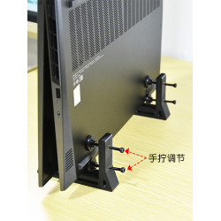 筆記型電腦支架竪立桌面立式遊戯本可調節節省空間辦公宿捨副屏用