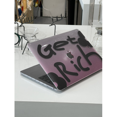 汪三嵗「暴富花」MacBook保護殼蘋果筆電2024款M4pro14寸16寸air13寸M1/M2/M3保護套配件