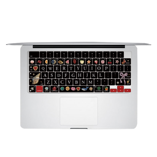 適用MacBook矽膠m2/3/4鍵盤膜pro 13保護air蘋果筆電14/15亮晶
