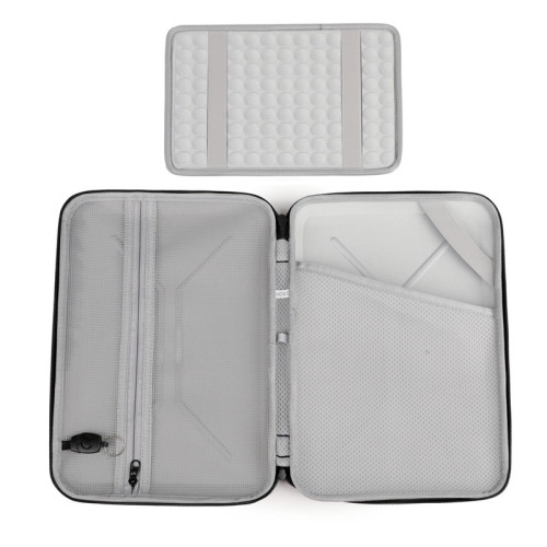 硬殼電腦包適用蘋果聯想華爲戴爾華碩所有筆電通用收納內膽包14-16寸保護套EVA手提單肩斜背背袋子男女士