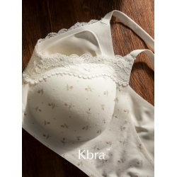 Kbra法式蕾絲內衣女2025新款爆款聚攏小胸收副乳防下垂無痕文胸罩